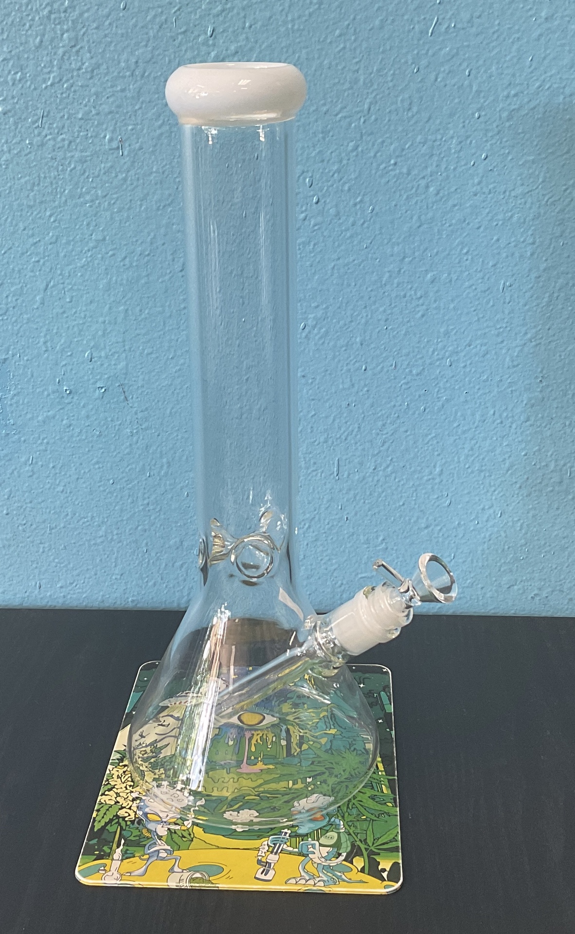 Tall Beaker Bong / Blue